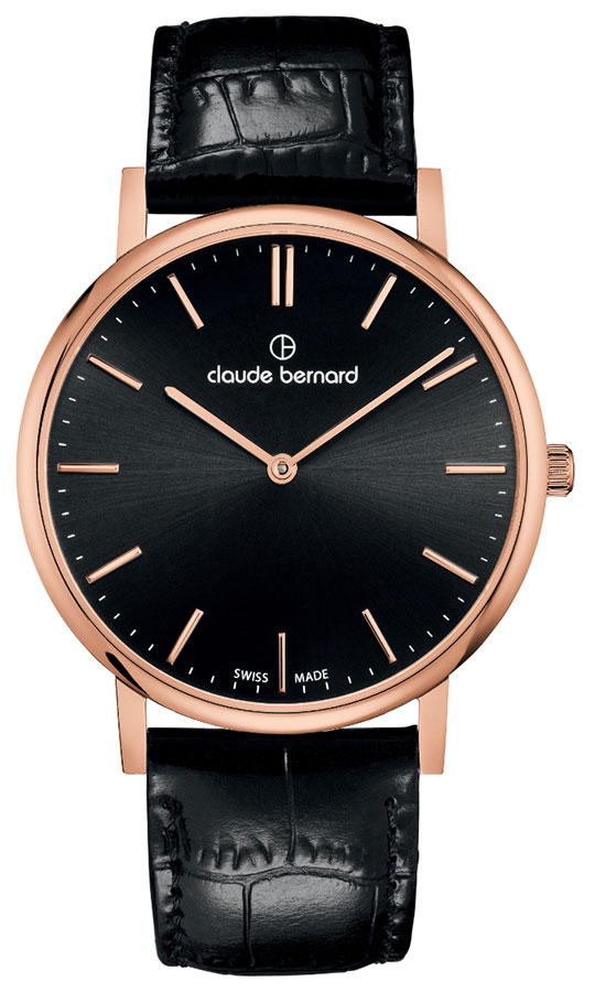 Часы Claude Bernard Classic Slim Line 20214-37RNIR